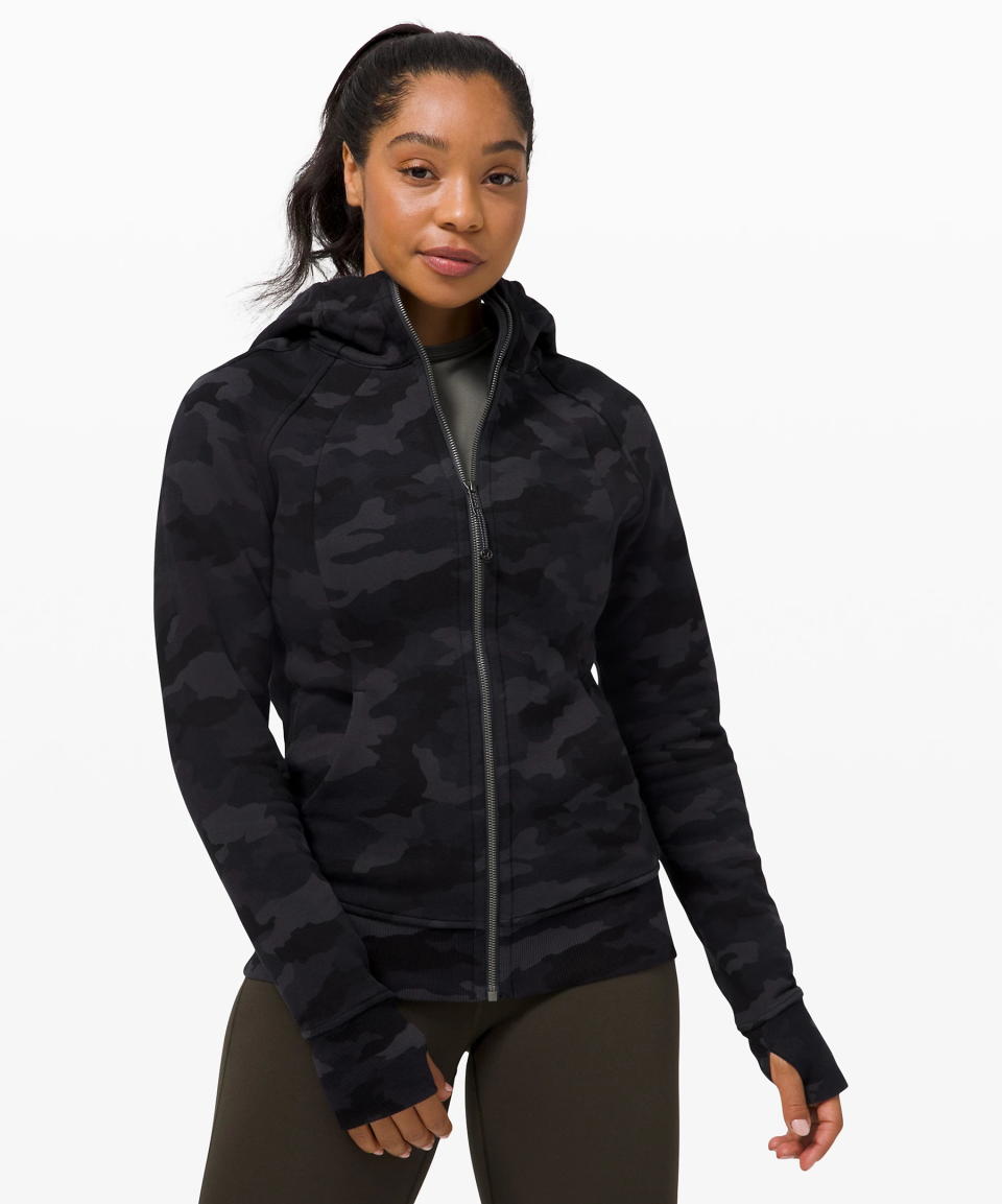 Lululemon Scuba Hoodie Light Cotton Fleece. Image via Lululemon