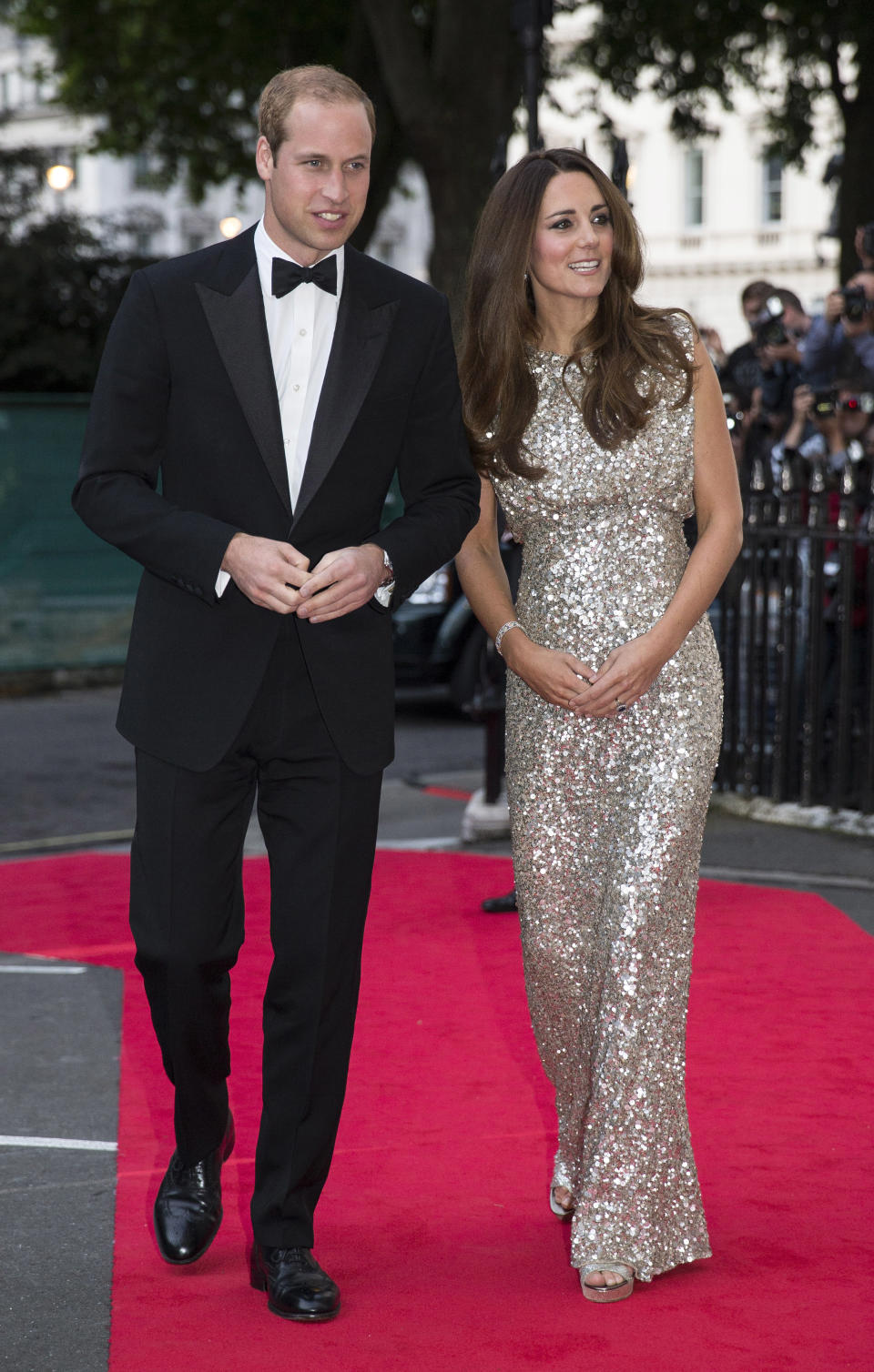 The Prince and Princess of Wales at the Tusk Conservation Awards in 2013. (Getty Images)