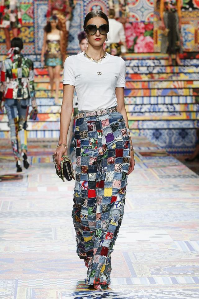 Dolce & Gabbana Make A Case For Sicilian Patchwork