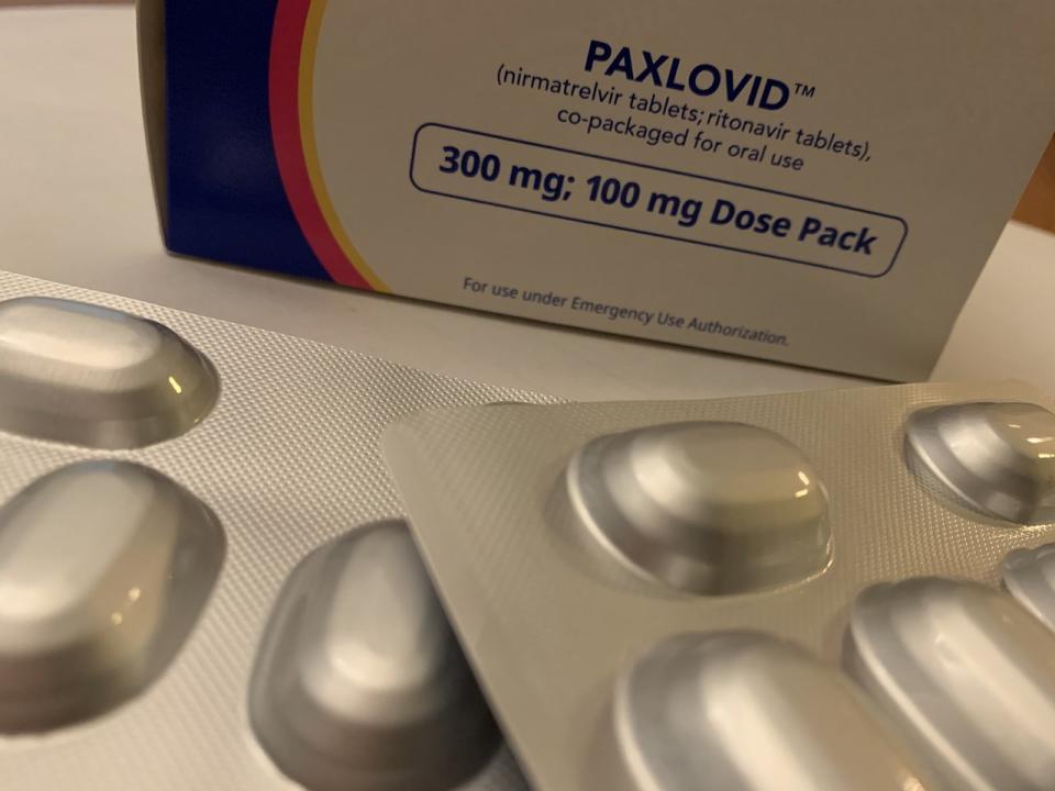 倍拉維（Paxlovid）在美免費，但在中國零售價格極高，且一藥難求。（記者邵敏／攝影）