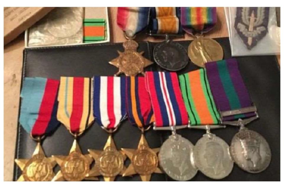 War medals