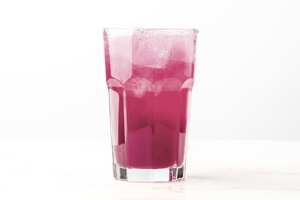 Sparkling Beet Lemonade with (or without) Booze