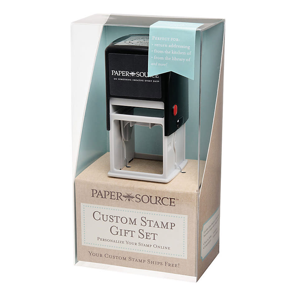 Paper Source Custom Stamp Gift Box