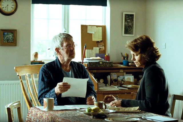 <p>Sundance Selects/Courtesy Everett Collection</p> Tom Courtenay and Charlotte Rampling in '45 Years'