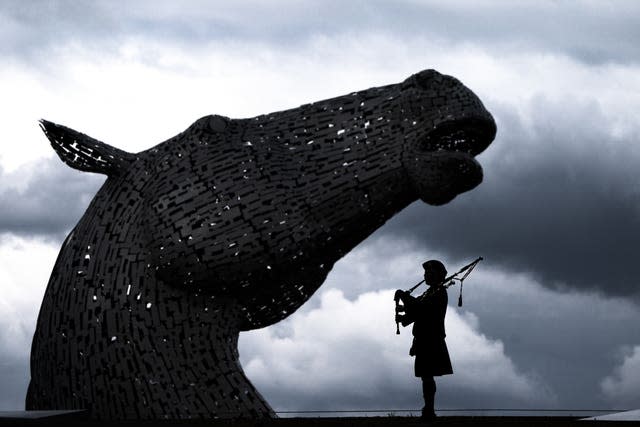 Kelpies sculpture 10th anniversary