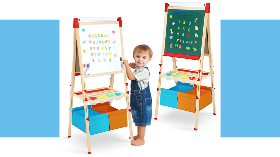Art gifts for kids: Their own easel