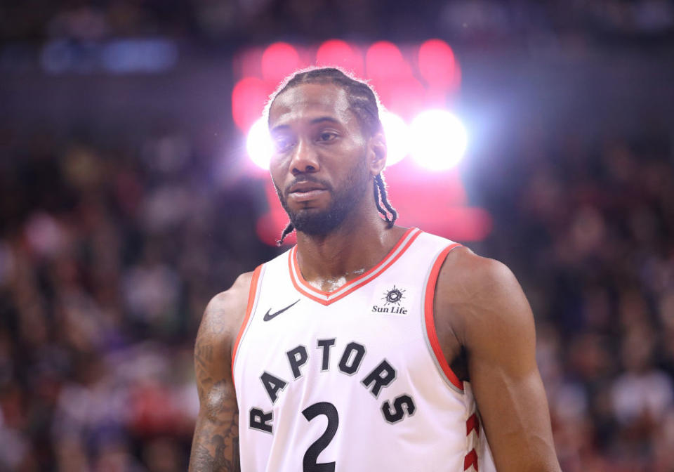 The stars are aligning on the Raptors around Kawhi Leonard. (Getty Images)