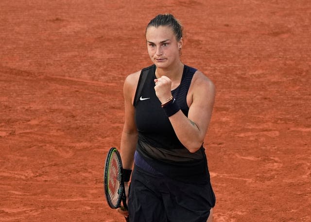 Aryna Sabalenka beat countrywoman Aliaksandra Sasnovich