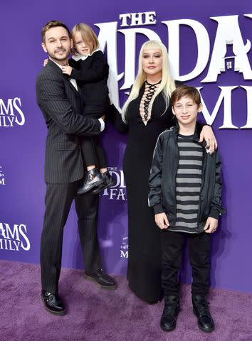 Axelle/Bauer-Griffin/FilmMagic Aguilera shares Summer with fiancé Matt Rutler. She also has son Max, 15