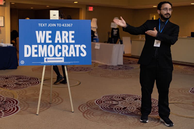 Democratic National Committee winter meeting in Philadelphia