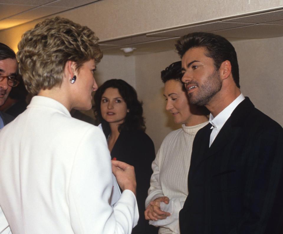 The pair first met backstage at a concert. Copyright: [Rex]