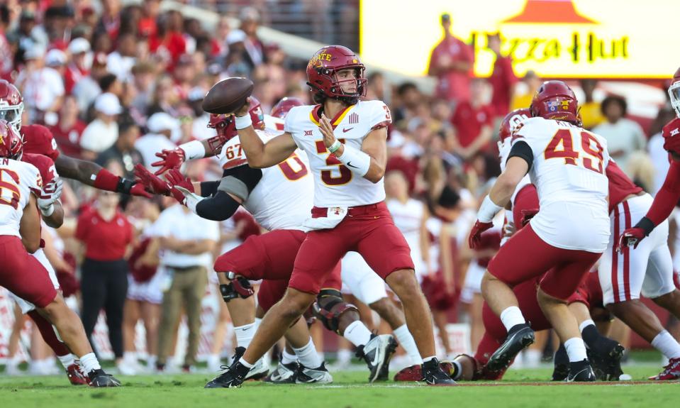 How much passing freedom will Iowa State quarterback Rocco Becht have on Saturday against TCU?