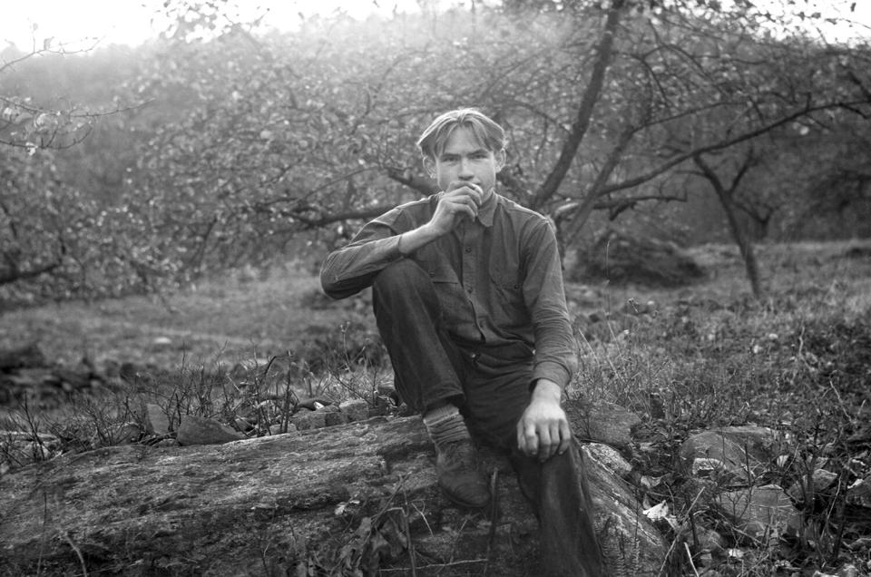 One of the Nicholson boys, Shenandoah National Park, October 1935