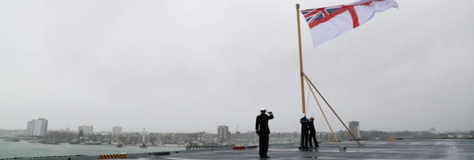 HMS Prince of Wales.