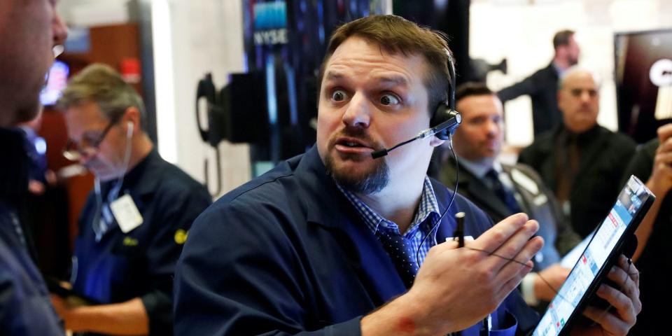 NYSE trader worried