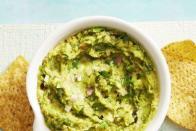 <p>It's not a party without dip. And this smoky chipotle chile and avocado mix really is the perfect dip. </p><p><em><a href="https://www.goodhousekeeping.com/food-recipes/a38753/smoky-guacamole-recipe/" rel="nofollow noopener" target="_blank" data-ylk="slk:Get the recipe for Smoky Guacamole »;elm:context_link;itc:0;sec:content-canvas" class="link ">Get the recipe for Smoky Guacamole »</a></em></p>