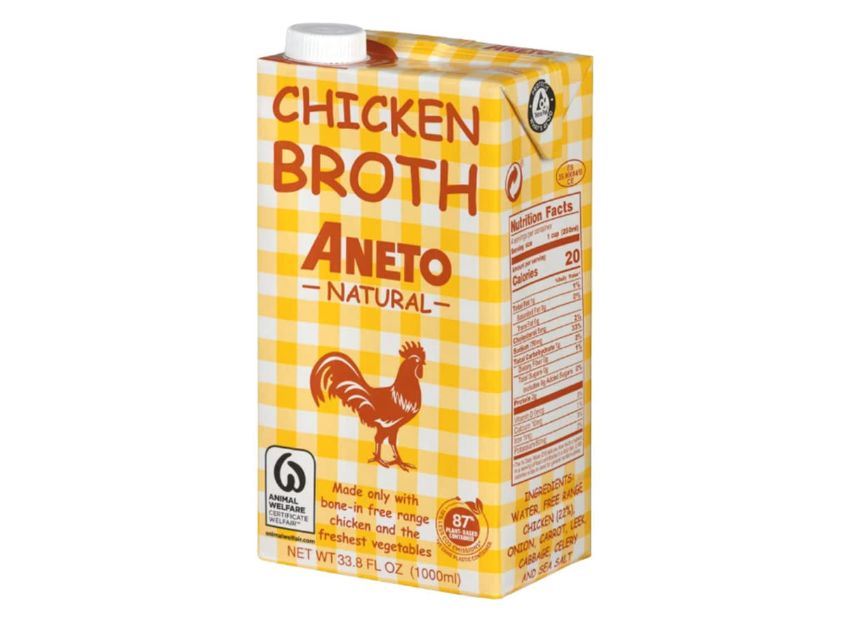 Aneto Low Sodium Chicken Broth