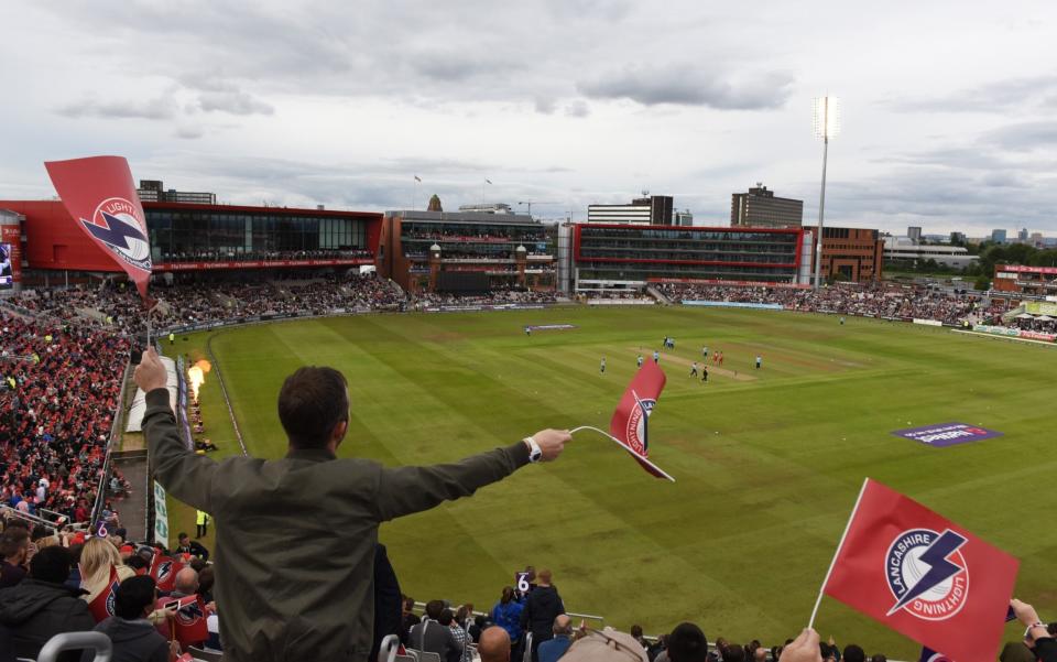 General view of Old Trafford during the NatWest T20 Blast match against Lancashire Lightning and Yorkshire Vikings at Old Trafford on July 14, 2017 in Manchester, England - Getty Images