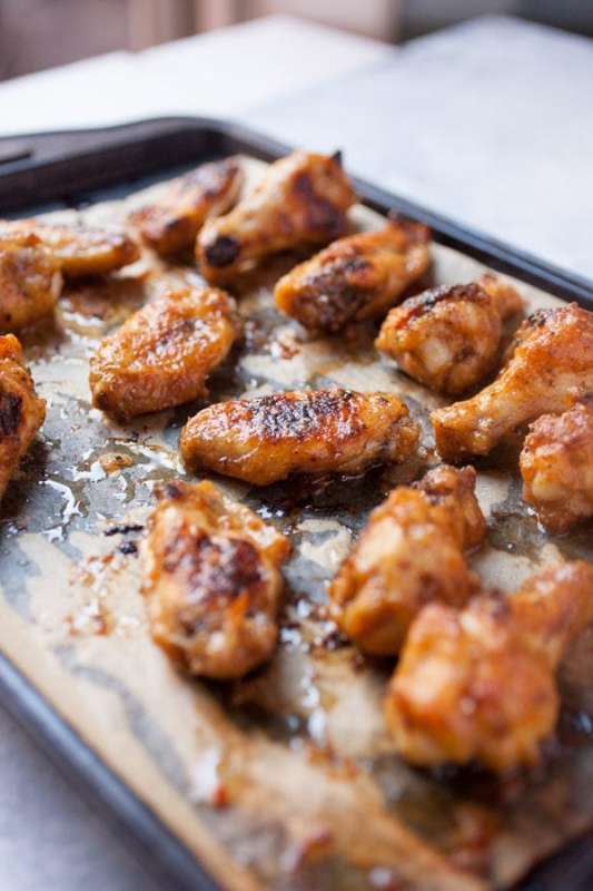 <p>Recipe Girl</p><p>These are great for those avoiding fried foods, and for anyone who can't do a lot of spice.</p><p><strong>Get the recipe: <a href="https://www.recipegirl.com/baked-honey-mustard-wings/" rel="nofollow noopener" target="_blank" data-ylk="slk:Baked Honey Mustard Chicken Wings;elm:context_link;itc:0;sec:content-canvas" class="link ">Baked Honey Mustard Chicken Wings</a></strong></p>