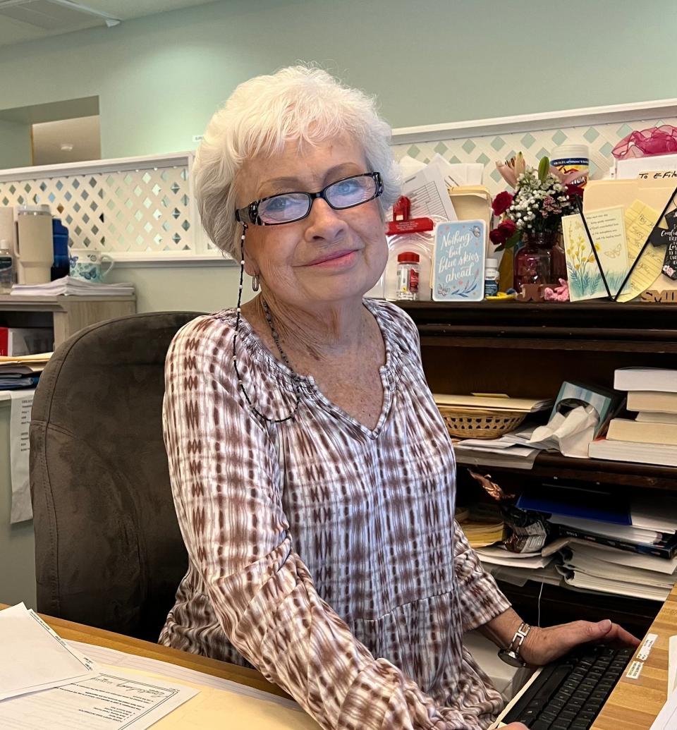 Judy Galloway, longtime mayor of Varnamtown and employee of The Tax Ladies in Shallotte, died Wednesday, August 9, 2023.