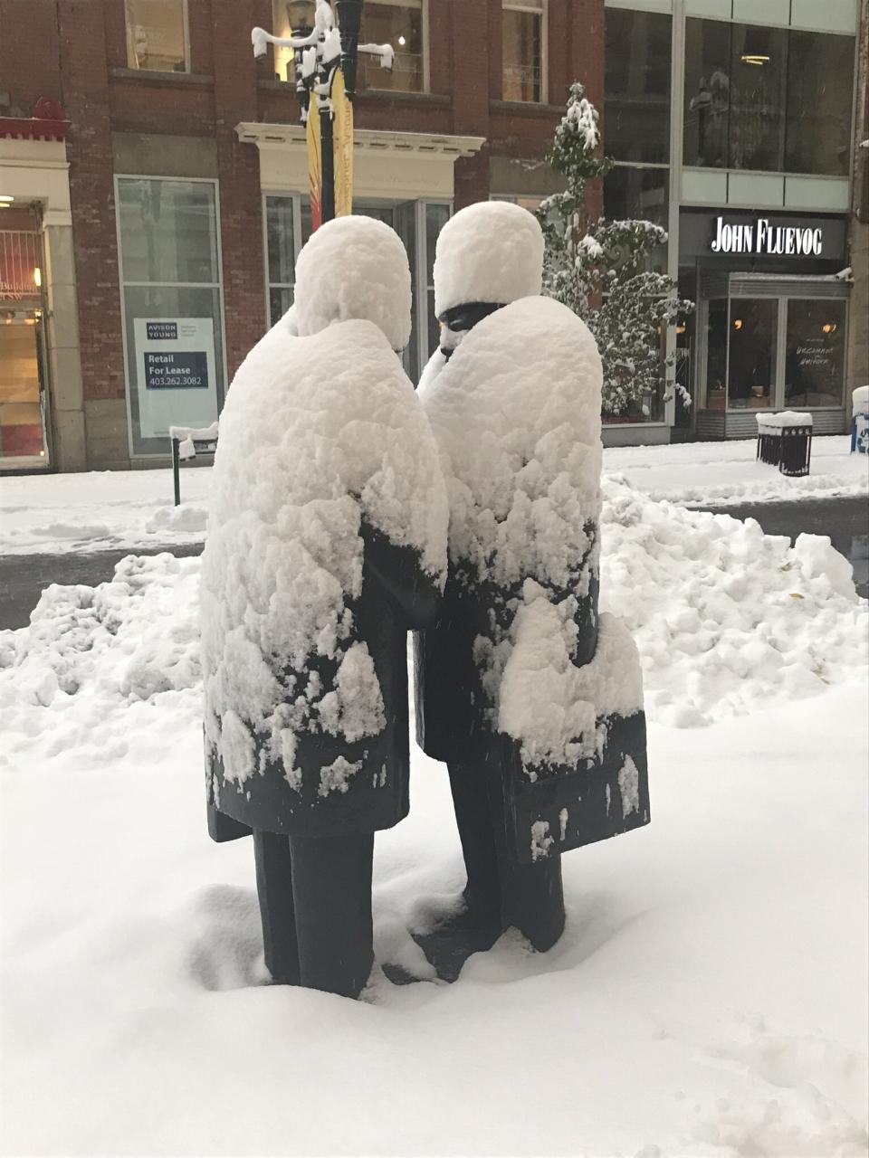 Calgary snow