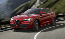 <p>Crossovers are some of the least exciting vehicles on the planet, but <a rel="nofollow noopener" href="http://www.roadandtrack.com/car-shows/los-angeles-auto-show/news/a31585/alfa-romeo-stelvio-revealed/" target="_blank" data-ylk="slk:the Alfa Romeo Stelvio;elm:context_link;itc:0;sec:content-canvas" class="link ">the Alfa Romeo Stelvio</a> has our attention. In Quadrifoglio form, it gets a 505-horsepower V6 and is capable of hitting 60 mph in a claimed 3.9 seconds. CUV or not, that sounds like a blast. </p>