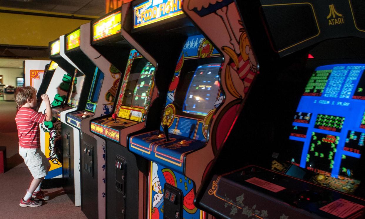 <span>All these arcade games can now fit in your pocket.</span><span>Photograph: Andrew Cline/Alamy</span>