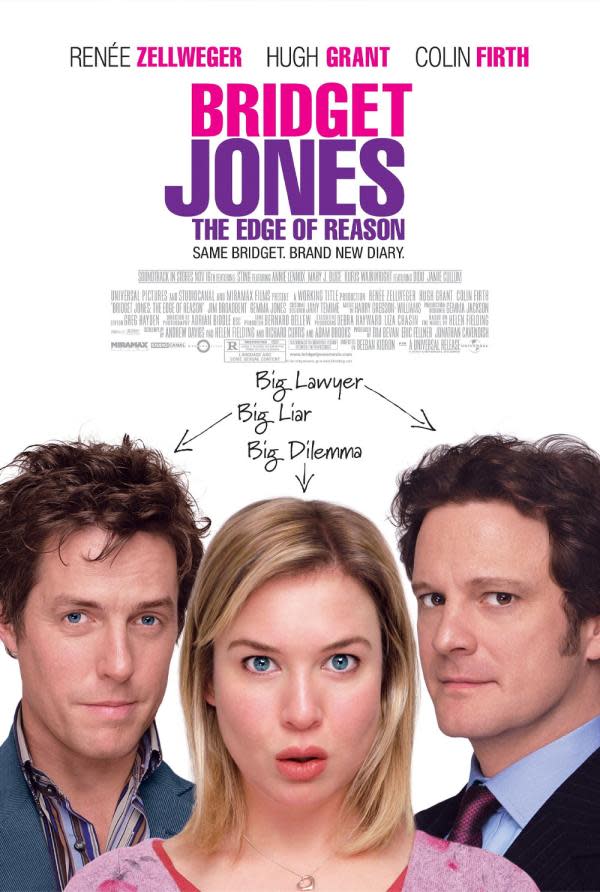 Póster de 'Bridget Jones: The Edge of Reason' (Imagen: IMDb)