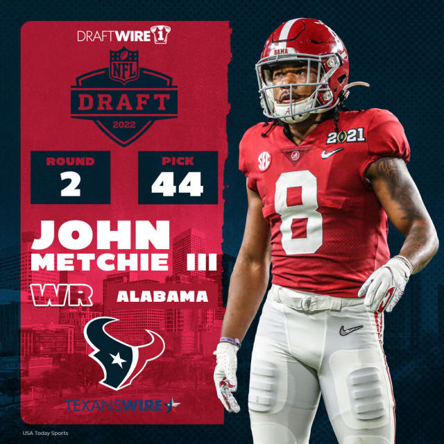 Houston Texans: Let's all give rookie John Metchie III a great amount of  support in 2022