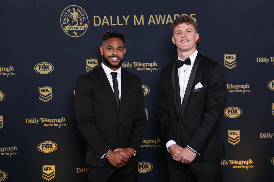 Hamiso Tabuai-Fidow and Jack Bostock at the Dally M.