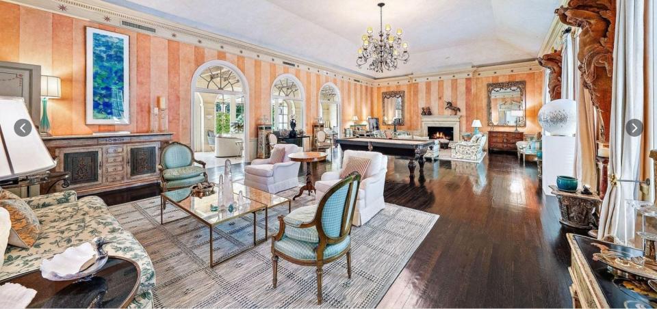 A Mediterranean-style house at 160 Barton Ave. in Palm Beach entered the market in August 2023 at $32.8 million.