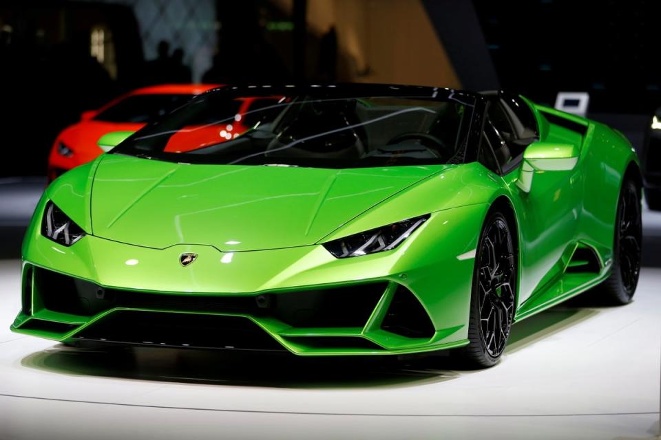 Among other lavish expenditures on the company dime, Joseph Rallo is accused of blowing a small fortune on exotic cars, including a Lamborghini (REUTERS)