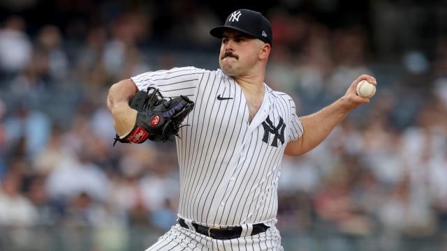 Carlos Rodon 'filthy' in first pitches from mound with Yankees