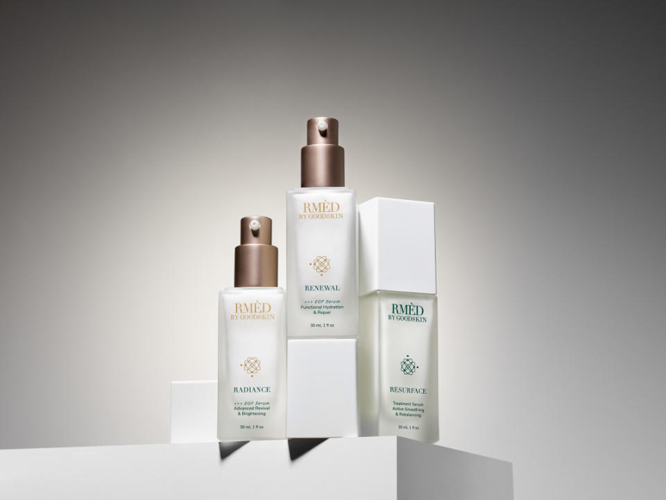 The full RMÈD by GoodSkin product lineup.<p>Photo: Courtesy of GoodSkin</p>