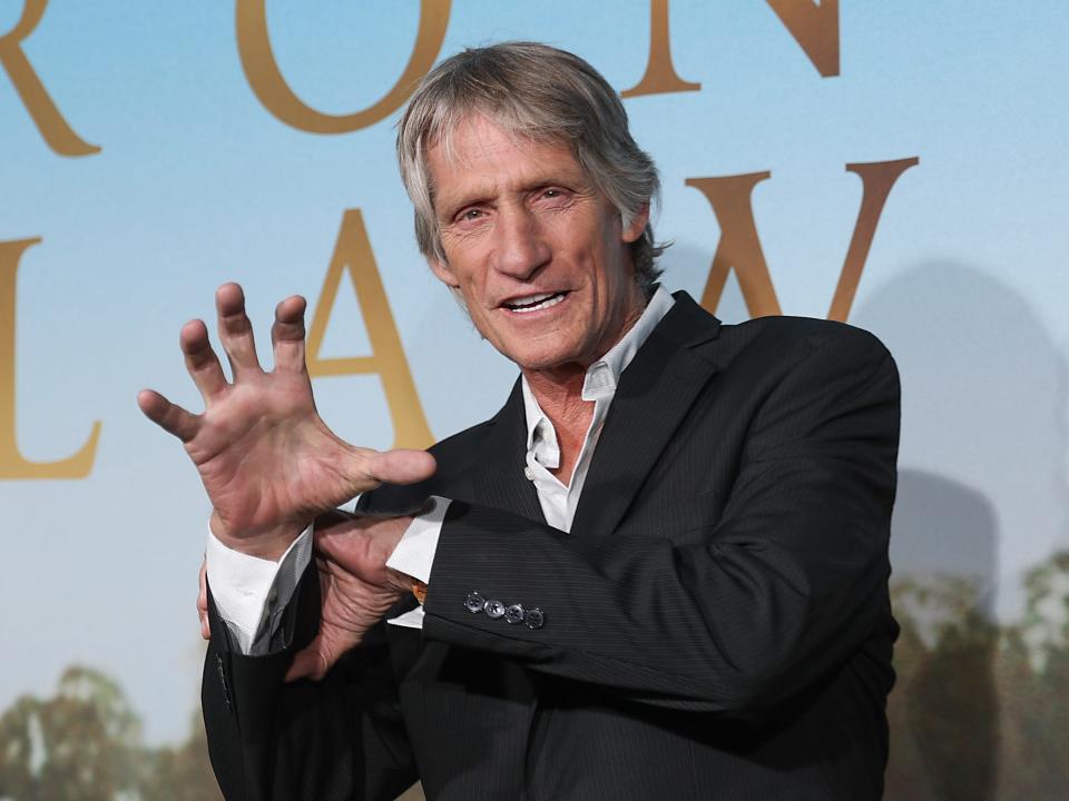 Kevin Von Erich poses during "The Iron Claw" Dallas premiere at The Texas Theatre on November 8, 2023 in Dallas, Texas.