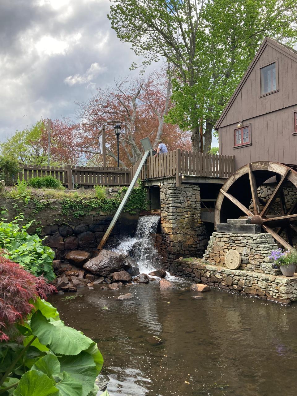 The town installed an eel ladder at Plimoth Grist Mill in 2019.