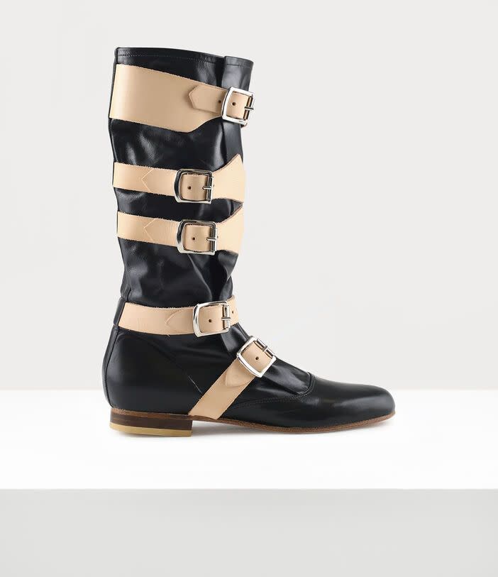 <p>Pirate Boot</p><p>viviennewestwood.com</p><p>$835.00</p><p><a href="https://go.redirectingat.com?id=74968X1596630&url=https%3A%2F%2Fwww.viviennewestwood.com%2Fen%2Fwomen%2Fshoes%2Fboots%2Fpirate-boot-black-9000W380060.html&sref=https%3A%2F%2Fwww.elle.com%2Ffashion%2Ftrend-reports%2Fa42448920%2Fslouchy-boot-trend%2F" rel="nofollow noopener" target="_blank" data-ylk="slk:Shop Now;elm:context_link;itc:0;sec:content-canvas" class="link ">Shop Now</a></p><span class="copyright">viviennewestwood.com</span>