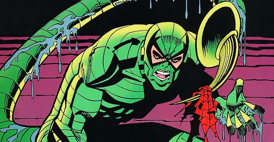 Mac Gargan, the Spider-Man foe who goes by the name Scorpion.