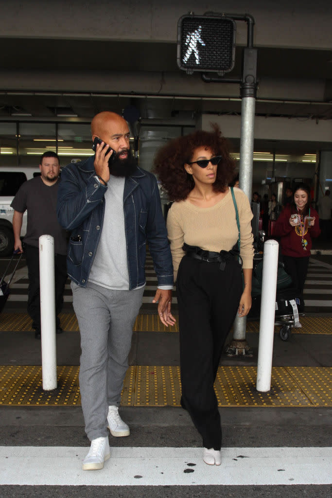 Solange Knowles and Alan Ferguson