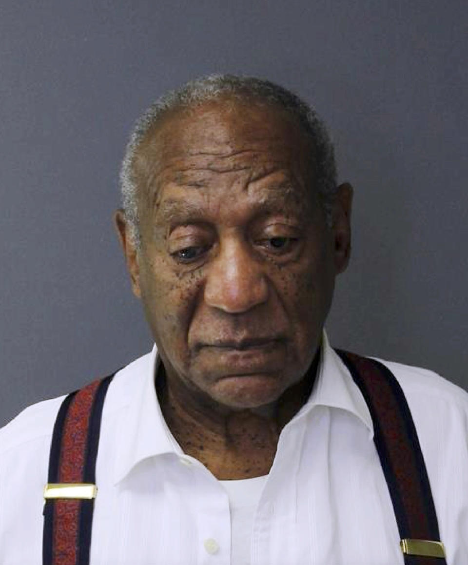 Bill Cosby after being sentenced to three to 10 years for sexual assault, Sept. 25, 2018. (Photo: Montgomery County Correctional Facility via AP)