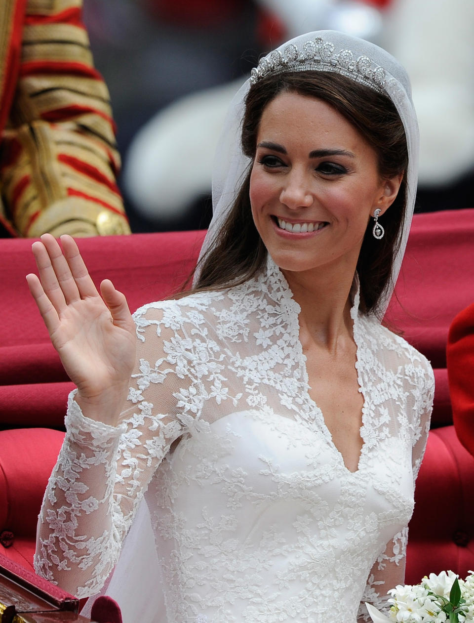 Kate Middleton reportedly went against the palace’s wishes on her wedding day. Photo: Getty Images