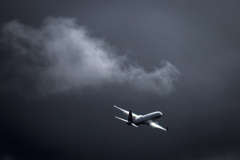 Un Boeing 737 de Virgin Australia, près de l'aéroport de Sydney (Australie), le 7 juin 2024 (DAVID GRAY)