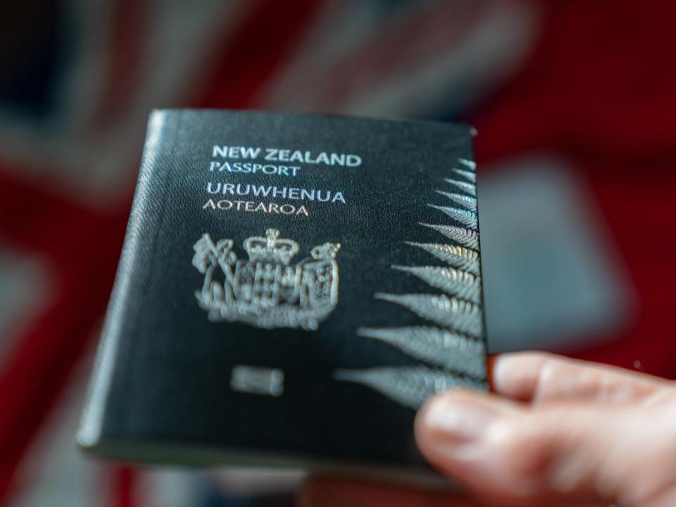 New Zealand passport (Getty Images/iStockphoto)