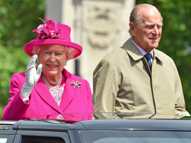 The Queen paid tribute to Prince Philip (Bruce Adams/Daily Mail/PA)