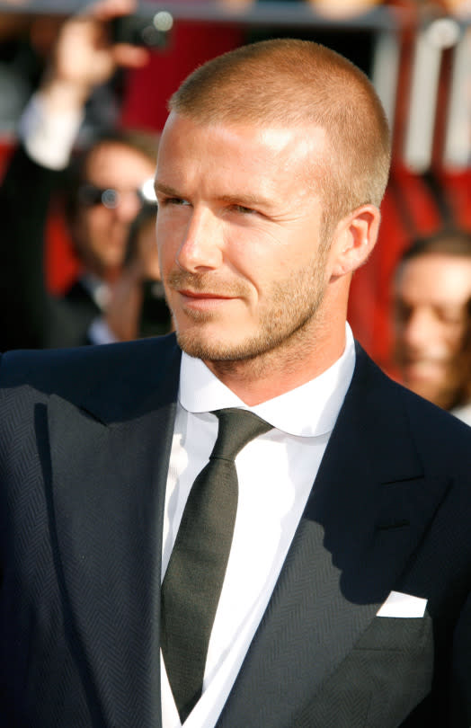 David Beckham in 2008
