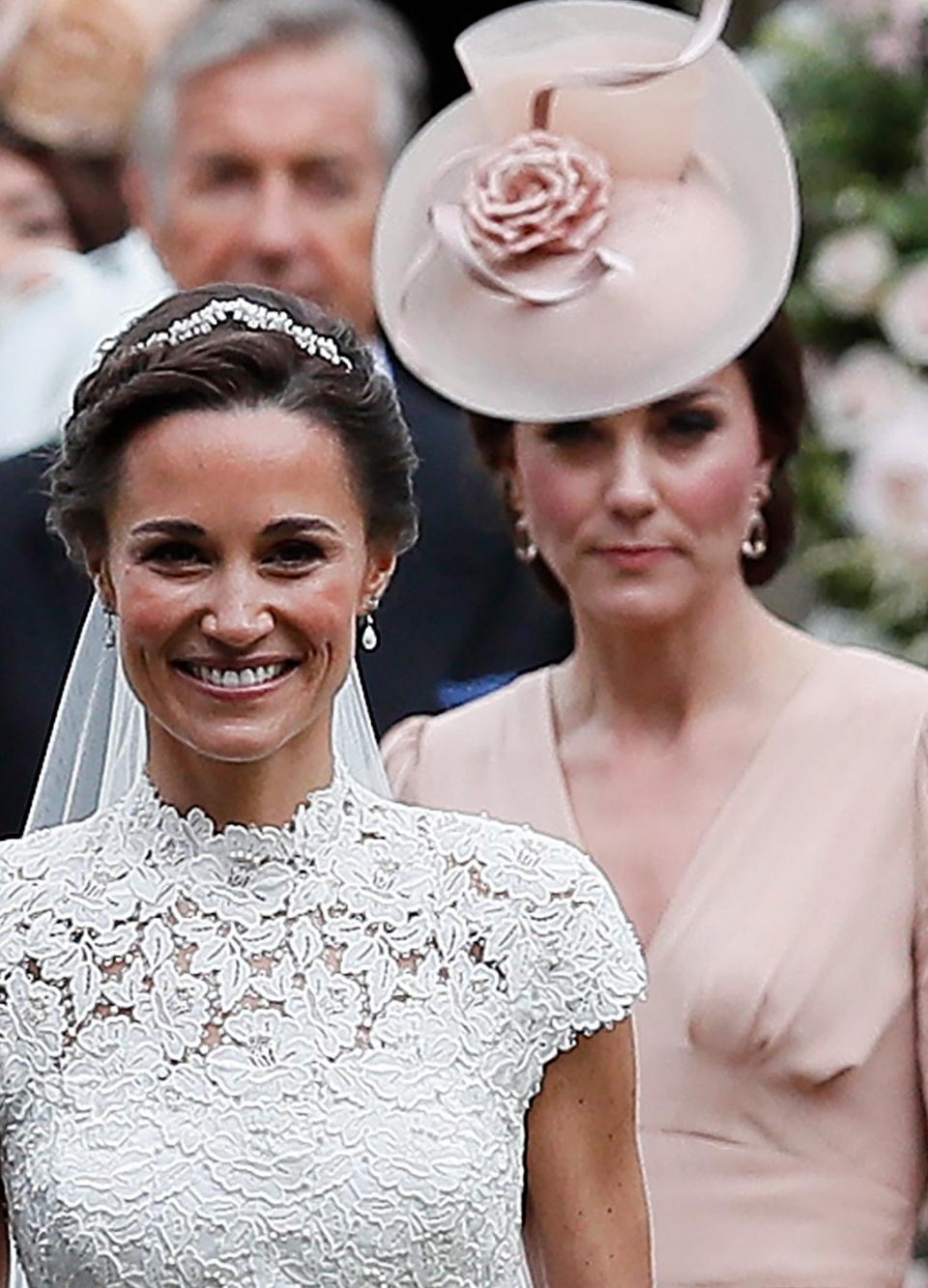 Kate and Pippa Middleton