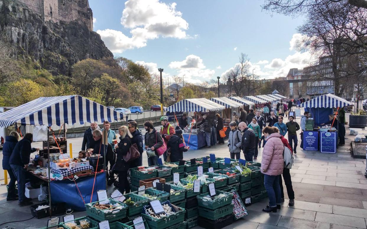 There are more than 55 producers to discover at the Edinburgh Famers' Market on Sundays