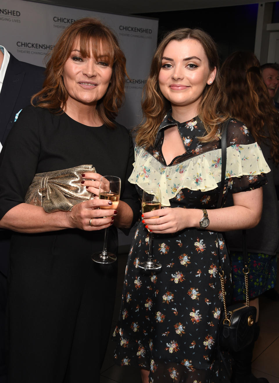 LONDON, ENGLAND - APRIL 17:  Lorraine Kelly and Rosie Smith attend a drinks reception ahead of 'An Evening With Chickenshed' charity performance at ITV Studios on April 17, 2018 in London, England.  (Photo by David M. Benett/Dave Benett/Getty Images)