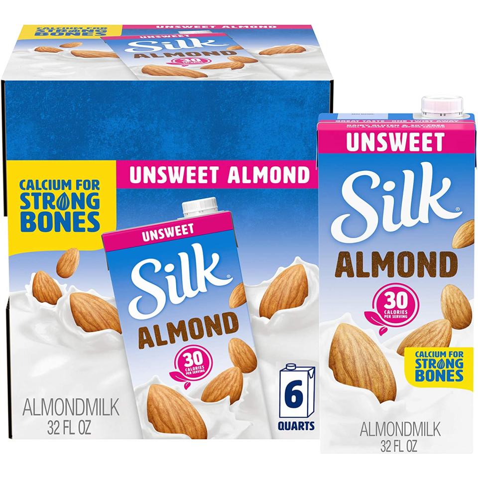 shelf stable milk - Silk Almond Milk