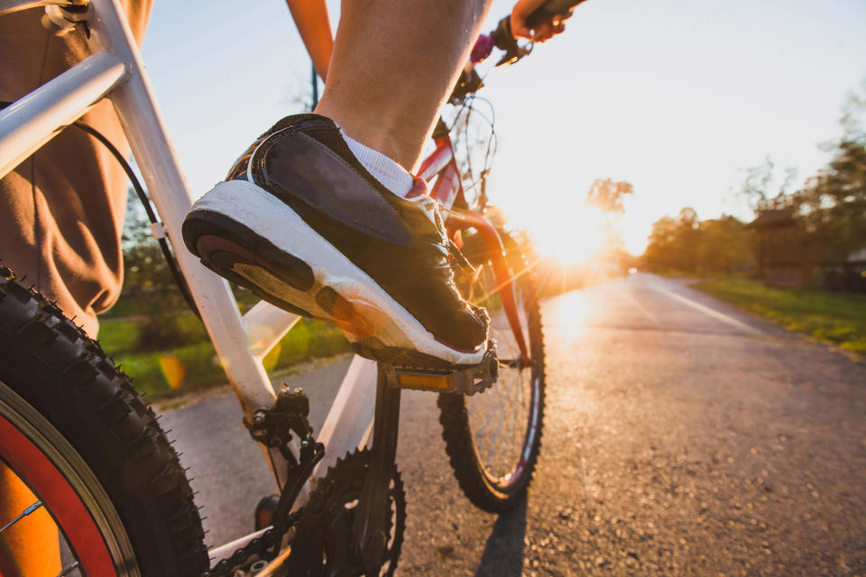 cycling outdoors